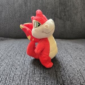 Neopets 2004 McDonald's Red Scorchio Dinosaur Plush